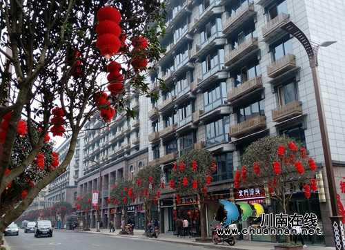泸州纳溪：喜迎新春&nbsp;营造喜庆节日气氛(图2)