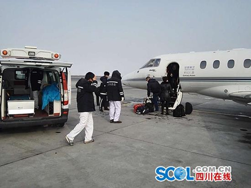 四川男子途中突发疾病&nbsp;川疆深三地携手护佑生命(图1)