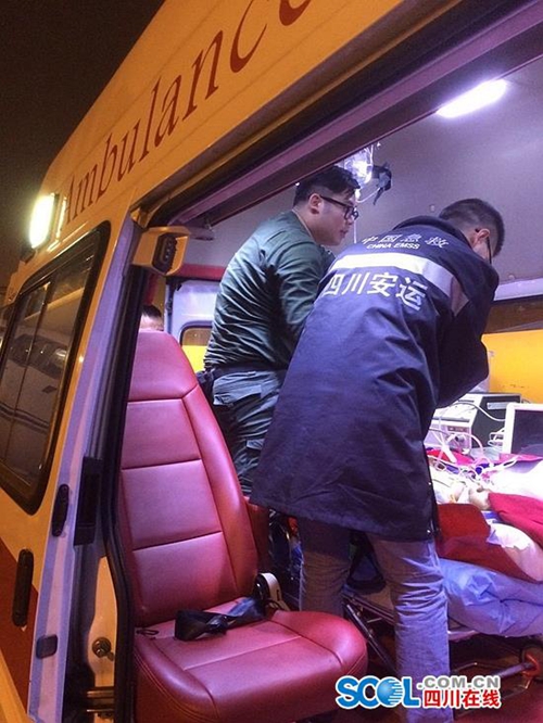 四川男子途中突发疾病&nbsp;川疆深三地携手护佑生命(图4)