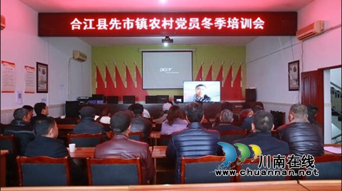 远程+现场&nbsp;合江“田头培训”让党员冬训更带劲(图4)