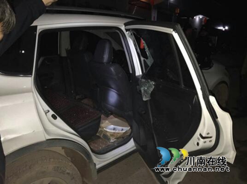 古蔺男酒后“耍功夫”：砸坏小车还殴打车主！(图2)