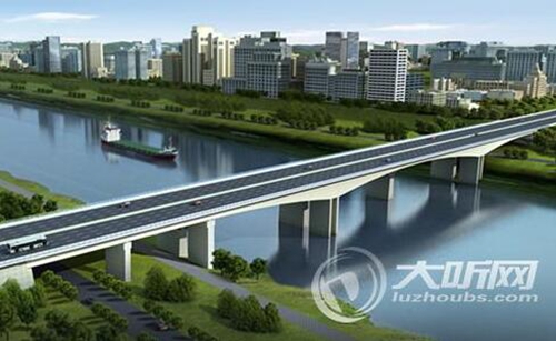 泸州沱二桥加宽改造项目复线桥预计3月通车(图1) 泸州沱二桥加宽改造项目复线桥预计3月通车(图1)