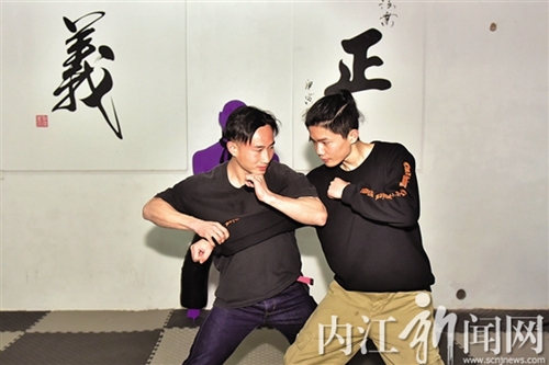 “内江功夫”蜀八极拳走进美国(图4)