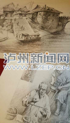 200幅作品!泸州画家将童年游戏“搬”入画里(图6) 200幅作品!泸州画家将童年游戏“搬”入画里(图6)