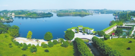 内江黄鹤湖纳入全省精品水利风景区规划(图1)