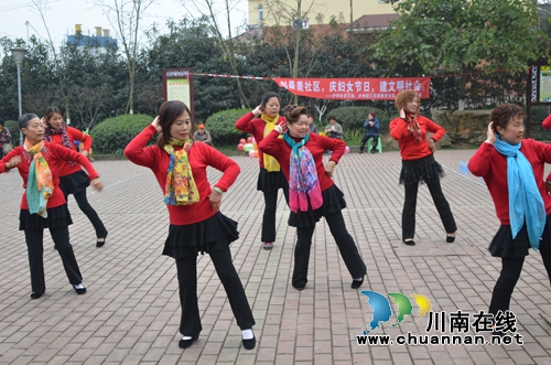 泸州市总工会志愿服务进社区 共庆“三八”妇女节(图3) 泸州市总工会志愿服务进社区 共庆“三八”妇女节(图3)