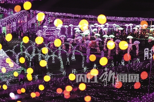 内江“花芊谷”欢乐游：花市灯如昼&nbsp;歌舞醉游人(图5)