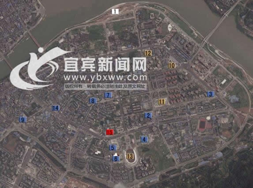 缓解停车难&nbsp;宜宾公示城区公共停车场布点规划(图4)
