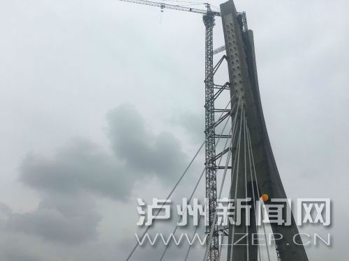 泸州沱江六桥7月或实现功能性通车(图1) 泸州沱江六桥7月或实现功能性通车(图1)
