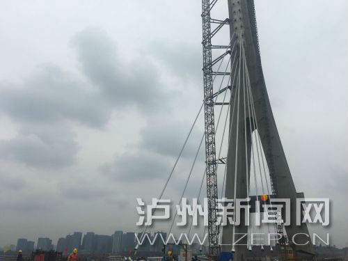 泸州沱江六桥7月或实现功能性通车(图2) 泸州沱江六桥7月或实现功能性通车(图2)
