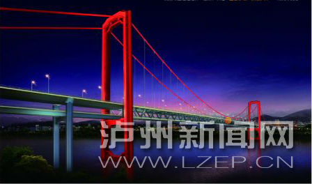 又通轻轨又通车 未来罗汉到张坝只需两三分钟(图1) 长江二桥(城东)及连接线工程起于国窖 大桥东桥头茜草互通立交,经茜草半岛后跨越长 江,过进港路后,与空港大道相交形成全互通立 交,接成自泸赤高速公路收费站。(受访者供图)