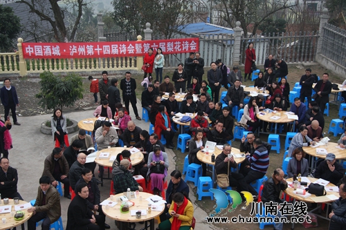 泸州第十四届诗会暨第六届梨花诗会在丹林举行(图4) 泸州第十四届诗会暨第六届梨花诗会在丹林举行(图4)