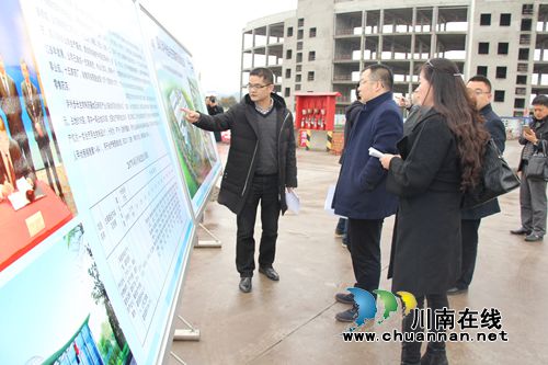 泸州市项目推进中心调研组到泸州医药产业园调研(图1)