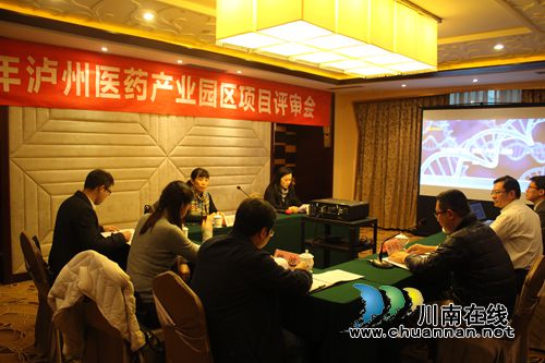 泸州医药产业园项目评审会在成都召开(图1) 泸州医药产业园项目评审会在成都召开(图1)