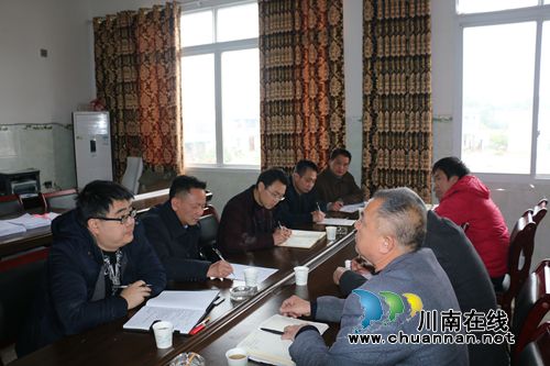 徐启良到泸县潮河镇后湾村调研“四好村”建设工作(图1)