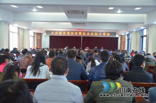 泸县太伏镇召开2017年度党建经济暨农业农村工作会(图1) 泸县太伏镇召开2017年度党建经济暨农业农村工作会(图1)