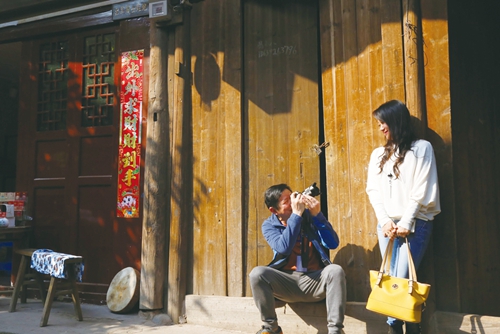 古镇:记者客串模特儿(图19) 古镇:记者客串模特儿(图19)