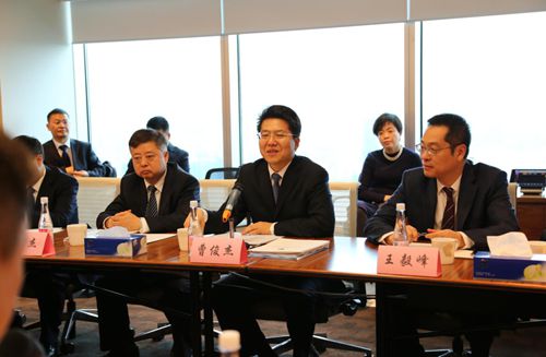 曹俊杰率队考察北控水务集团香港总部(图1) 曹俊杰率队考察北控水务集团香港总部(图1)