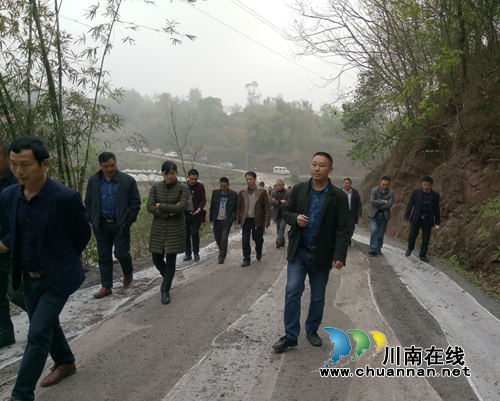泸县石桥镇召开社社通公路路基工程建设现场会(图2)