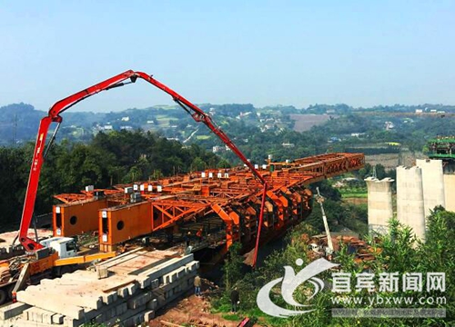成贵铁路有序推进 宜宾站枢纽综合体建设启动(图1) 成贵铁路有序推进 宜宾站枢纽综合体建设启动(图1)