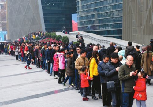 敦煌艺术大展今日闭幕 三个多月105万人次观展(图4) 敦煌艺术大展今日闭幕 三个多月105万人次观展(图4)
