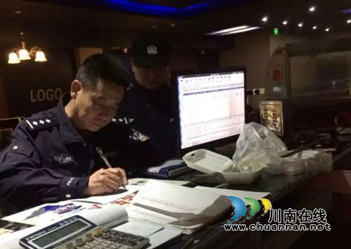 多警种联动！古蔺警方突击检查净化治安环境(图1)