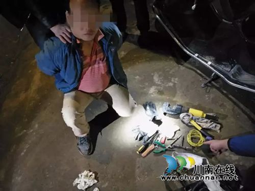古蔺男子盗窃摩托车“玩隐身”&nbsp;最终没跑脱(图1)