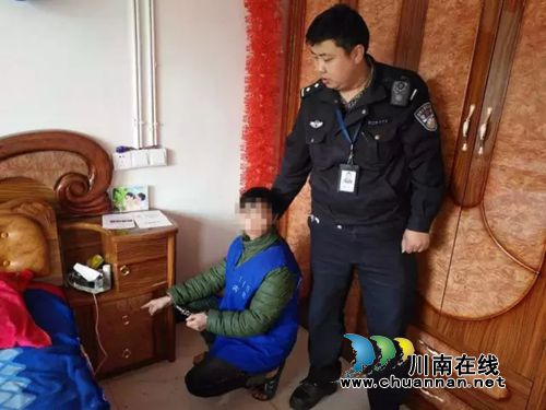 频频盗窃单位家属房&nbsp;古蔺嚣张“撬门哥”栽了(图1)