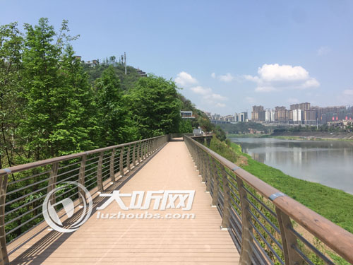 可慢跑可骑车 泸州城区5公里长步游道即将建成(图2) 可慢跑可骑车 泸州城区5公里长步游道即将建成(图2)