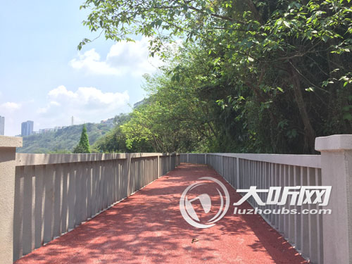 可慢跑可骑车 泸州城区5公里长步游道即将建成(图1) 可慢跑可骑车 泸州城区5公里长步游道即将建成(图1)