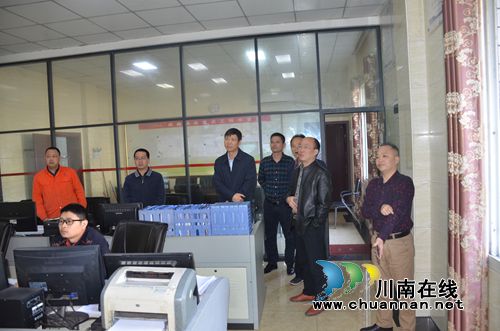 川煤集团领导到威鑫煤业调研(图1)