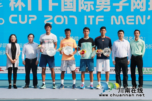 张之臻、何叶聪夺取ITF泸州站第二站双打桂冠(图1)