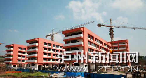 泸州城北阳雀山学校计划于9月投用(图1) 泸州城北阳雀山学校计划于9月投用(图1)