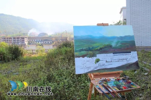 泸州美协采风团首次走进仙潭酒厂(图12)