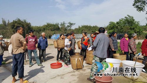 泸县云龙：爱心农户为贫困户捐赠鹅苗(图2)