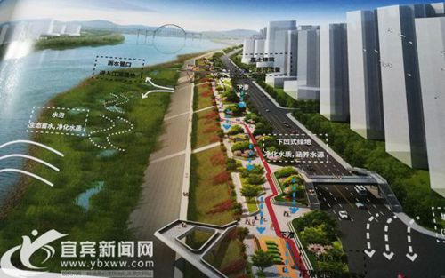 宜宾打造金沙江湿地公园 “海绵城市”亮点多(图1) 宜宾打造金沙江湿地公园 “海绵城市”亮点多(图1)