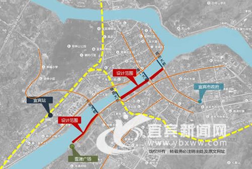 与长江公园相融&nbsp;宜宾滨江水岸将“串珠成链”(图1)