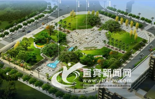 与长江公园相融&nbsp;宜宾滨江水岸将“串珠成链”(图4)