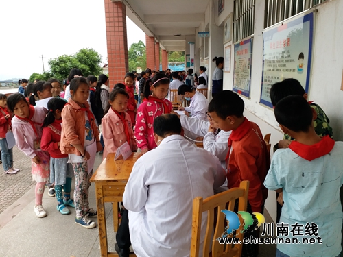 纳溪龙车镇卫生院到龙车小学开展学生健康体检(图1) 纳溪龙车镇卫生院到龙车小学开展学生健康体检(图1)