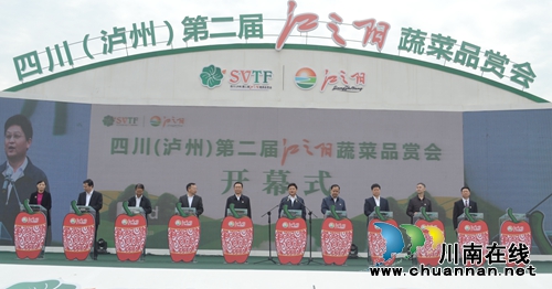 四川(泸州)第二届江之阳蔬菜品赏会盛大开幕(图5) 四川(泸州)第二届江之阳蔬菜品赏会盛大开幕(图5)