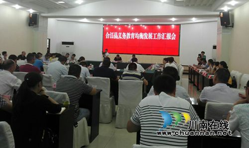 合江县接受四川省义务教育均衡发展过程督导(图2)