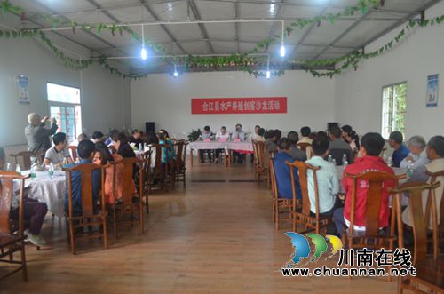 合江县水产养殖创客沙龙活动受欢迎(图2)