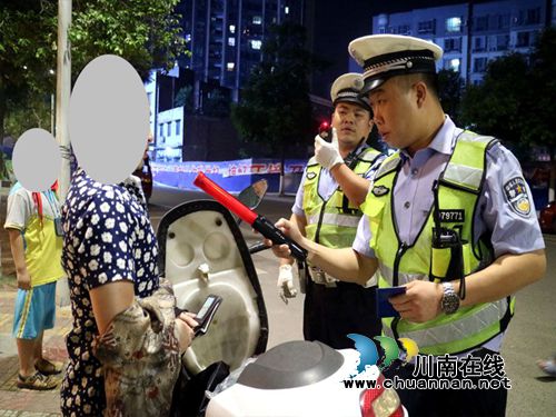 泸州交警统一开展酒驾毒驾整治行动&nbsp;查处交通违法行为372起(图1)