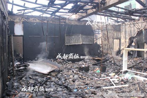 自贡富顺老屋起火&nbsp;火灾面积较大没有人员伤亡(图1)
