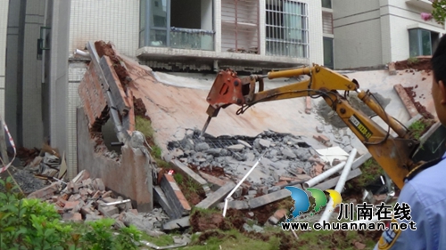 古蔺：重拳出击整治违法建设