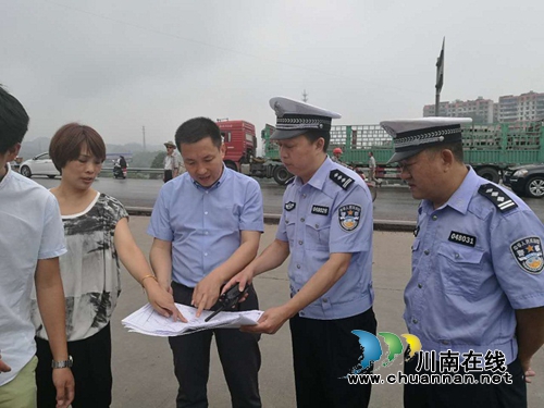 宜宾县交管大队与城投公司共商江坳口道路交通执勤服务点选址搬迁事宜