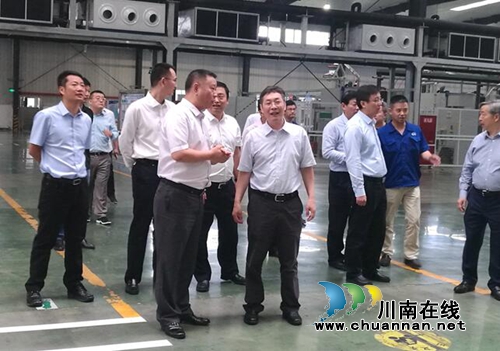 国家发改委莅临泸州高新区调研指导(图1)