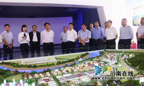 贵州毕节市党政代表团一行来泸州高新区考察(图1)