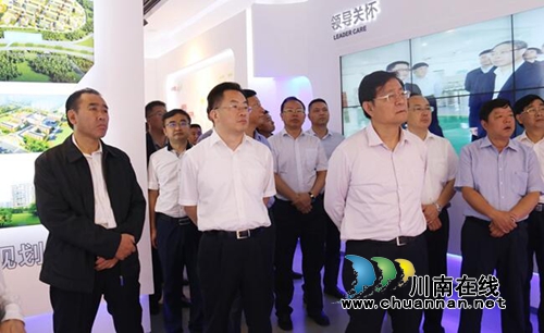 贵州毕节市党政代表团一行来泸州高新区考察(图2)