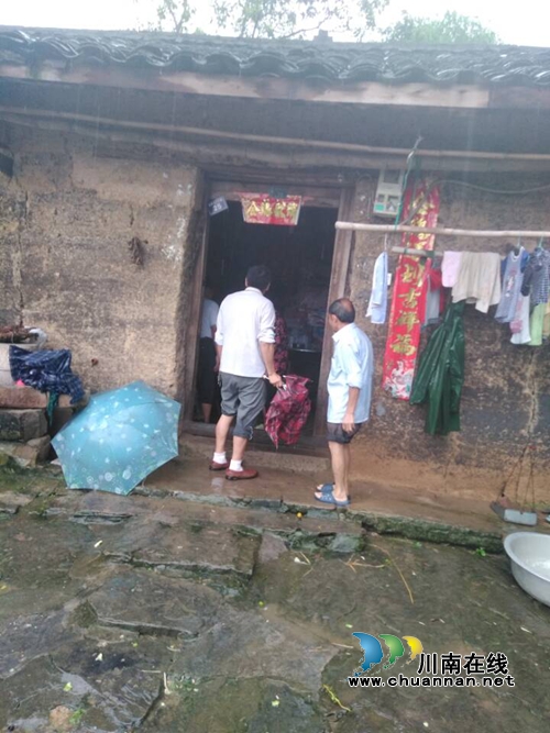 江阳区华阳司法所：汛期加强困难社区服刑人员走访